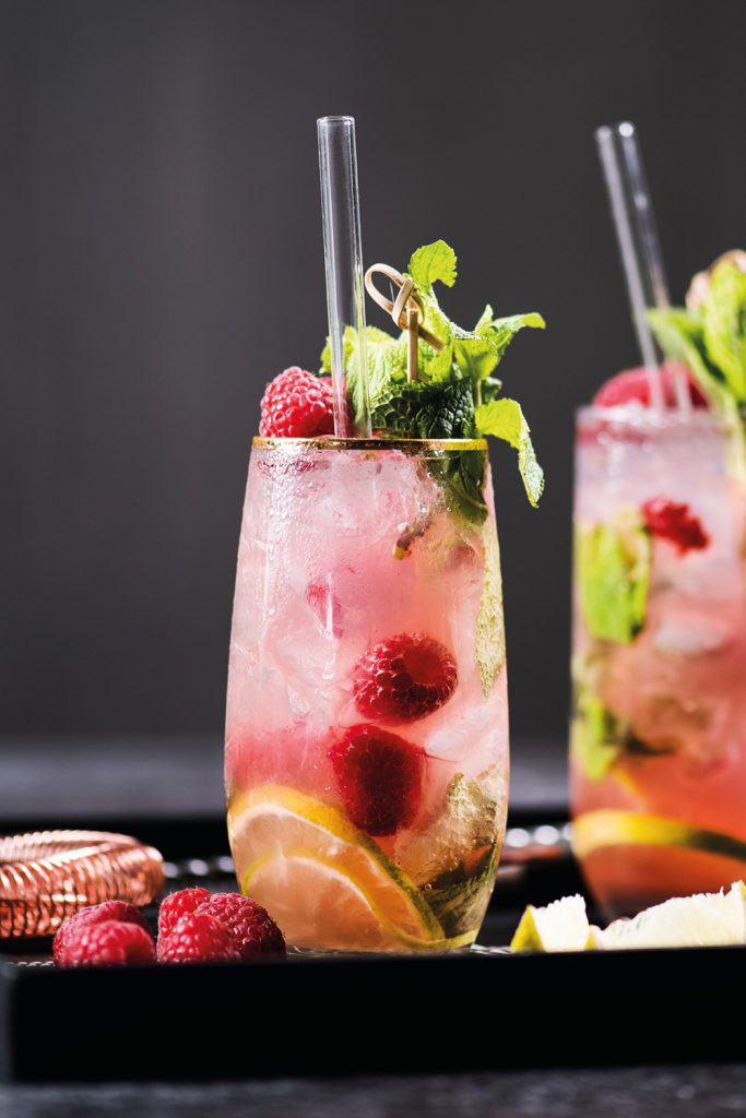 JOHN’S - Himbeer Mojito · Der fruchtige Twist des Klassikers