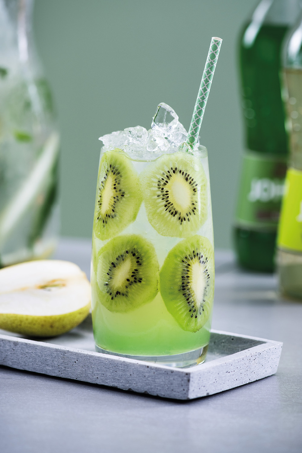 JOHN’S Pear Kiwi Lemonade · Hausgemachte BirnenKiwi Limonade