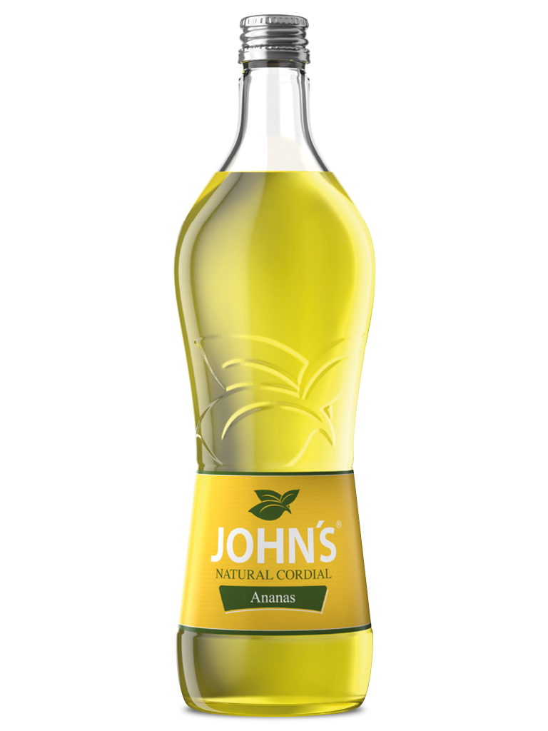JOHN’S Ananas - Fruchtig-erfrischender Geschmack. Perfekt für den exotischen Coconut Kiss.