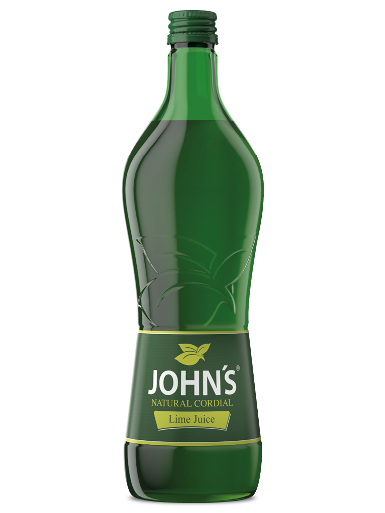 JOHN‘S Lime Juice - Der beste Cordial Mixer, um den Geschmack perfekt anzuheben. Ideal für den Caipirinha.